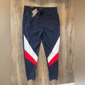 New Rebel Minds Navy Joggers pants Red & White Stripes 4th July Men’s 2XL